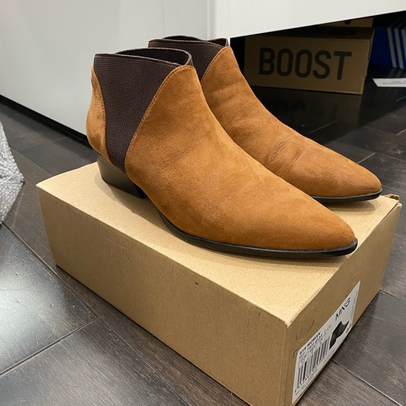 MANGO SUEDE BOOTS - SIZE 6.5 (37) - Picture 2 of 5